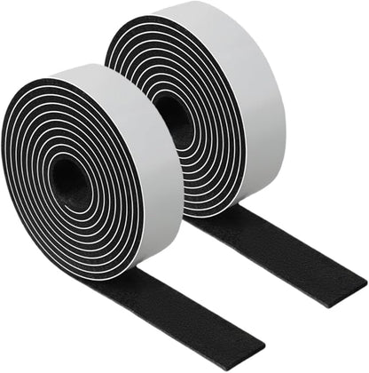 Felt Strips with Adhesive Backing – Furnigear Heavy Duty Cuttable Felt Tape Roll Furniture Pads for Chair Legs - Protecting Hardwood Floors, Chair Wall Protector (Black, 120 x 1 x 0.14 Inch) | Furniture Pads - TrueDesk