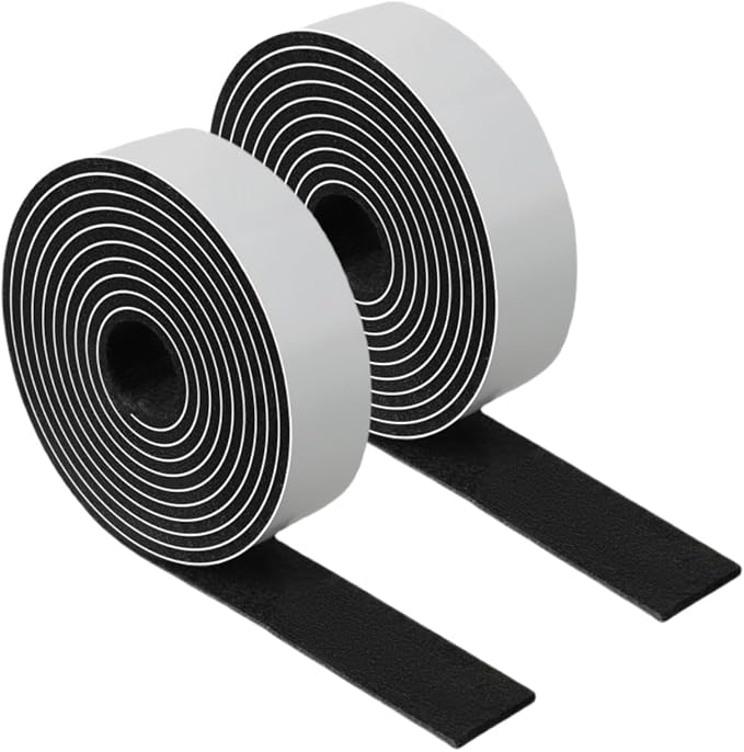 Felt Strips with Adhesive Backing – Furnigear Heavy Duty Cuttable Felt Tape Roll Furniture Pads for Chair Legs - Protecting Hardwood Floors, Chair Wall Protector (Black, 80 x 1 x 0.14 Inch) | Furniture Pads - TrueDesk