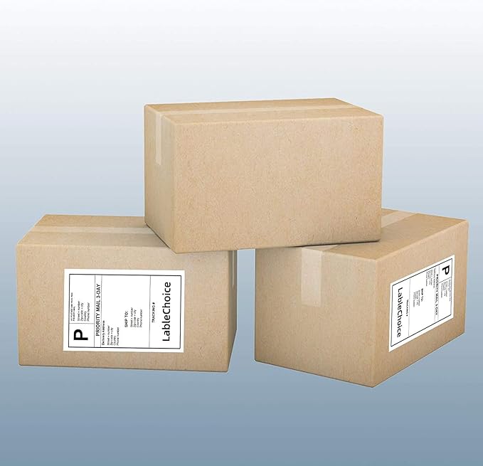 Full Sheet Shipping Labels 8.5 x 11 for Laser & Inkjet Printers, 100 Sheets 100 Labels Self Adhesive Full Sheet 8 1/2x11 Labels, Mailing Label Sheets for Printer, Full Page Shipping Labels | Laser Inkjet Printer Labels - TrueDesk