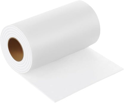 Furnigear Felt Furniture Pads - Heavy Duty Cuttable Strips with Adhesive Backing, Self - Adhesive Felt Strips, Pad, Tape Roll for Chair Legs, Hard Floor and Wall Protection (White, 40 x 5 x 0.14 Inch) | Furniture Pads - TrueDesk