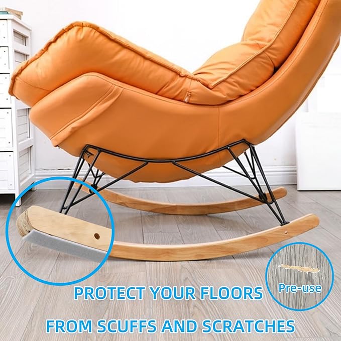 Furnigear Felt Strips with Adhesive Backing Heavy Duty Cuttable Felt Tape Roll Furniture Pads for Chair Legs - Protecting Hardwood Floors, Chair Wall Protector (White, 80 x 0.5 x 0.14 Inch) | Furniture Pads - TrueDesk