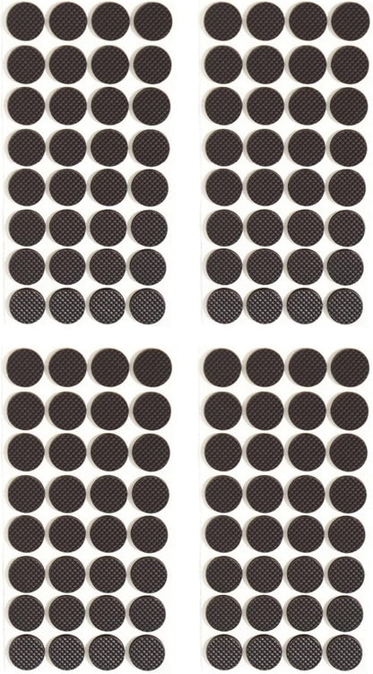 Furnigear Non Slip Furniture Pads - Self Adhesive Rubber Anti Skid Pads Grippers Rubber Chair Feet Furniture Pads for Hardwood Floors - Protectors for Furniture Table Legs Anti Slip 128 Pcs 3/4" Round | Furniture Pads - TrueDesk