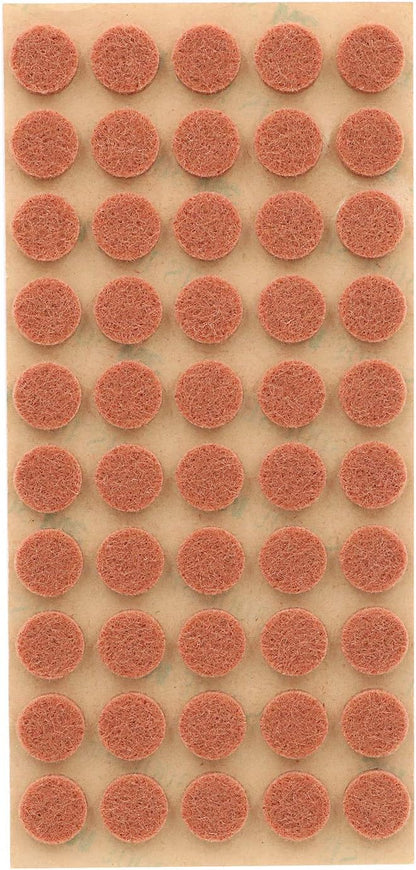 Furniture Felt Pads 3/8" (10mm) Diameter Round 3M Self Adhesive Protects Kitchen Cabinets, Drawers, Desks and Furniture Against Bumps and Scratches 200 Pack - Sienna (Maple) | Furniture Pads - TrueDesk