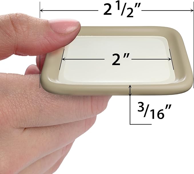 Furniture Sliders for Hardwood Floors X - Protector 12 PCS - 2” Furniture Floor Protectors – Beige Furniture Coasters – Carpeted Pads – Moving Furniture Pads Sliders! | Furniture Pads - TrueDesk