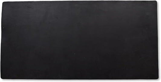 Genuine Leather Desk Pad, Office Desk Mat, Large Desk Blotter, Desk Protector, and Mouse Pad – 31.5" x 15.75" (1.8 - 2.0 mm) Black, Waterproof, Premium Quality for Desk Surface Protection and Comfort | Desk Pads Blotters - TrueDesk