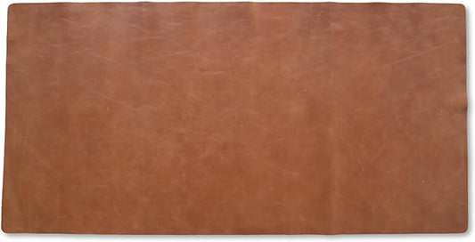 Genuine Leather Desk Pad, Office Desk Mat, Large Desk Blotter, Desk Protector, and Mouse Pad – 31.5" x 15.75" (1.8 - 2.0 mm) Tan, Waterproof, Premium Quality for Desk Surface Protection and Comfort | Desk Pads Blotters - TrueDesk