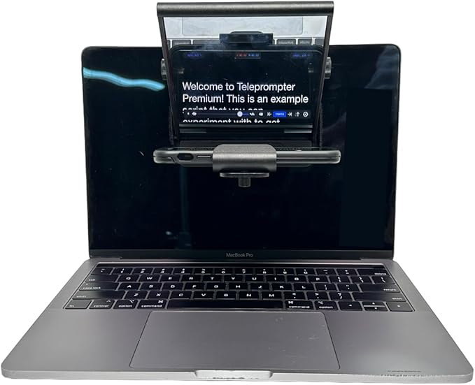 Glide Gear TMP 75 Teleprompter - Laptop, DSLR, Smartphone - Carry Case, No Assembly | Teleprompters - TrueDesk