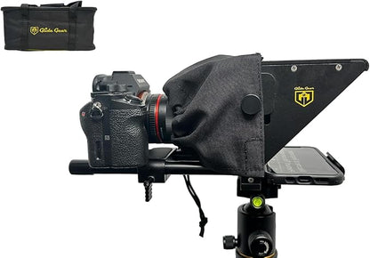 Glide Gear TMP 75 Teleprompter - Laptop, DSLR, Smartphone - Carry Case, No Assembly | Teleprompters - TrueDesk
