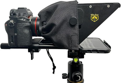 Glide Gear TMP 75 Teleprompter - Laptop, DSLR, Smartphone - Carry Case, No Assembly | Teleprompters - TrueDesk