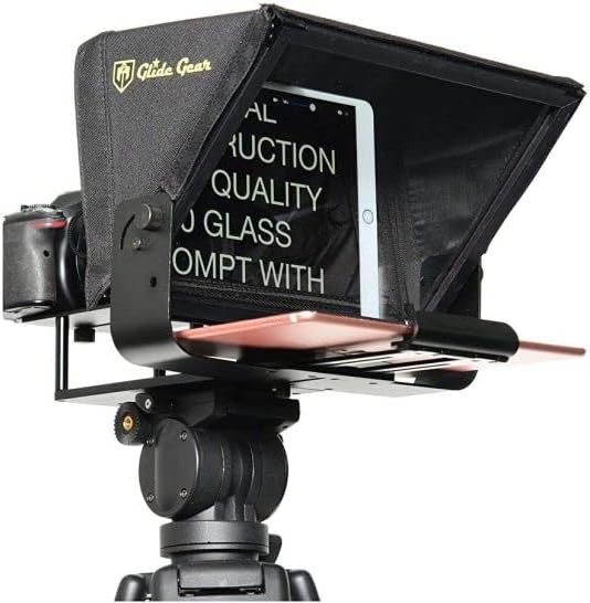 Glide Gear V2 Portable Tablet Travel Teleprompter with Carry Case | Teleprompters - TrueDesk
