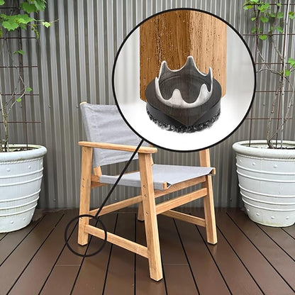 Gorilla Outdoor 1 inch Furniture Feet Floor Protectors/Weatherproof Berber Glides (Set of 8) Hammer On Furniture Pads for Outdoor & Indoor Use | Furniture Pads - TrueDesk