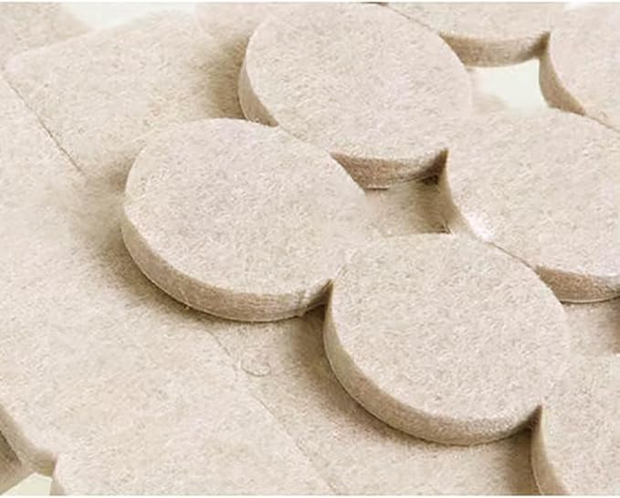 GSHLLO 96 Pcs 2cm Round Felt Furniture Pads Anti Scratch Floor Protectors Self Adhesive Chair Leg Pads Felt Furniture Feet Sliders Small Sticky Table Pads | Chair Pads - TrueDesk