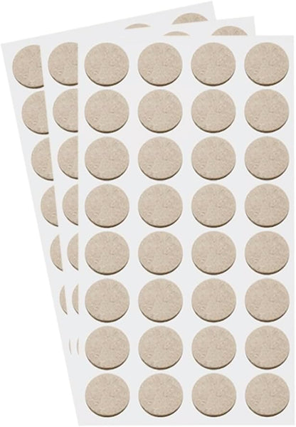 GSHLLO 96 Pcs 2cm Round Felt Furniture Pads Anti Scratch Floor Protectors Self Adhesive Chair Leg Pads Felt Furniture Feet Sliders Small Sticky Table Pads | Chair Pads - TrueDesk