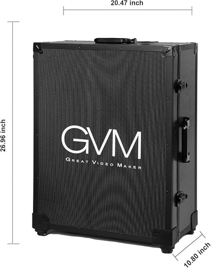GVM Teleprompter Kit for Digital Cameras/camcorders Portable 18.5'' Teleprompter Kit with Remote Control & App,with 18.5" Android All - in - One Monitor and Carry Case | Teleprompters - TrueDesk