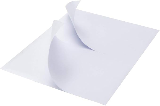 Half Sheet Shipping Labels, 8.5" x 5.5" Address Labels, Half Sheet Self Adhesive Mailing Labels for Laser & Inkjet Printers (1000 Sheets, 2000 Labels) | Laser Inkjet Printer Labels - TrueDesk
