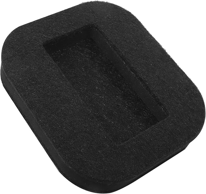 Hordion 5 PCS Felt Furniture Coasters Caster Cups, Office Chair Wheel Stoppers to Prevent Sliding, Felt Bottom Furniture Pads for Hardwood Floors, Black | Furniture Cups - TrueDesk