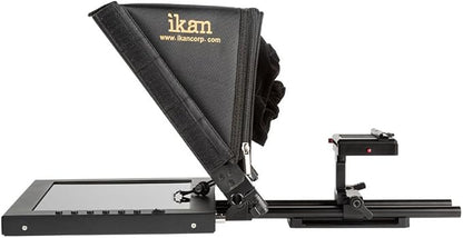 Ikan 12 - inch Portable Teleprompter Kit, Adjustable Glass Frame, Easy to Assemble, Extreme Clarity (PT1200) - Black | Teleprompters - TrueDesk