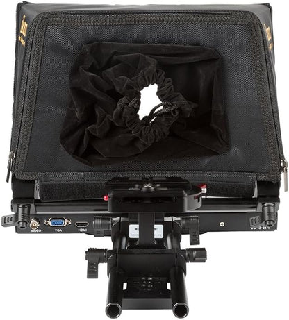 Ikan 12 - inch Portable Teleprompter Kit, Adjustable Glass Frame, Easy to Assemble, Extreme Clarity (PT1200) - Black | Teleprompters - TrueDesk