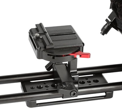 Ikan 12 - inch Portable Teleprompter Kit, Adjustable Glass Frame, Easy to Assemble, Extreme Clarity (PT1200) - Black | Teleprompters - TrueDesk