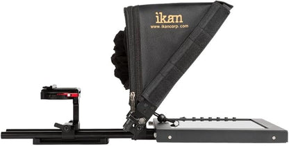 Ikan 12 - inch Portable Teleprompter Kit, Adjustable Glass Frame, Easy to Assemble, Extreme Clarity (PT1200) - Black | Teleprompters - TrueDesk