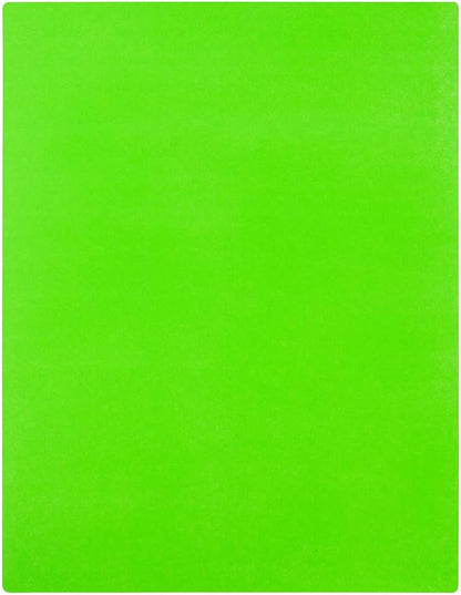 JAM PAPER Full Sheet Shipping Labels - Printable Sticker Paper - 8 1/2 x 11 - Neon Green - 10 Full Pages/Pack | Address Labels - TrueDesk