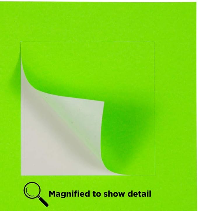 JAM PAPER Product & Container Labels - Square - 2 x 2 - Neon Green - 120/Pack | Address Labels - TrueDesk