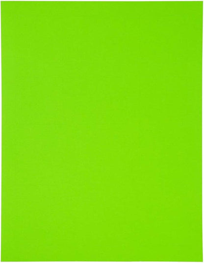 JAM PAPER Product & Container Labels - Square - 2 x 2 - Neon Green - 120/Pack | Address Labels - TrueDesk