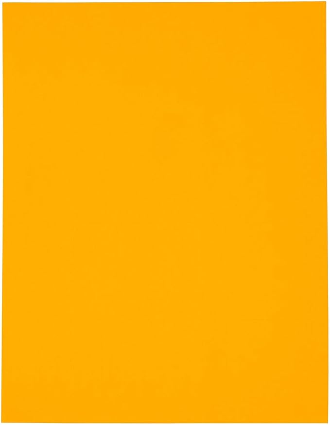 JAM PAPER Product & Container Labels - Square - 2 x 2 - Neon Orange - 120/Pack | Address Labels - TrueDesk