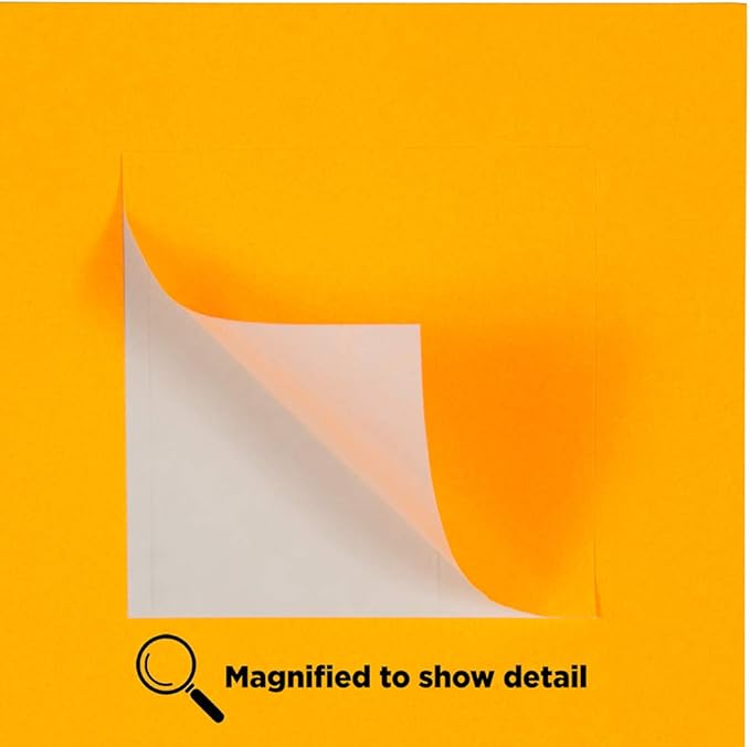 JAM PAPER Product & Container Labels - Square - 2 x 2 - Neon Orange - 120/Pack | Address Labels - TrueDesk