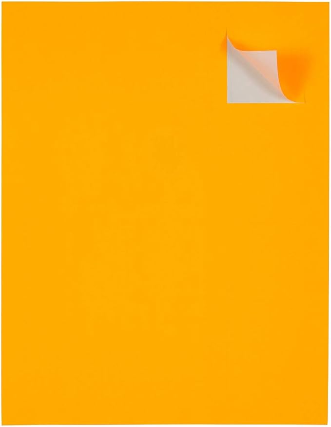 JAM PAPER Product & Container Labels - Square - 2 x 2 - Neon Orange - 120/Pack | Address Labels - TrueDesk