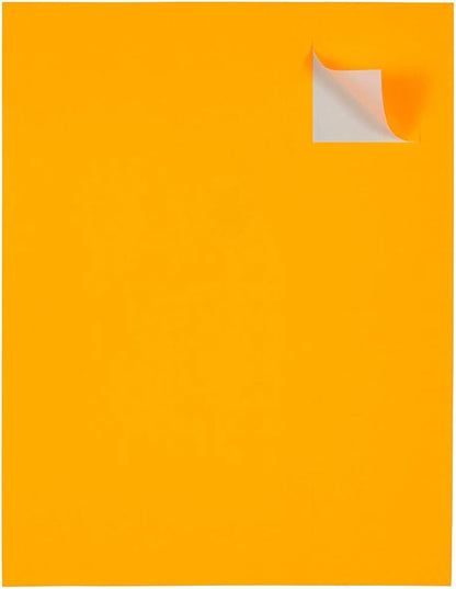JAM PAPER Product & Container Labels - Square - 2 x 2 - Neon Orange - 120/Pack | Address Labels - TrueDesk