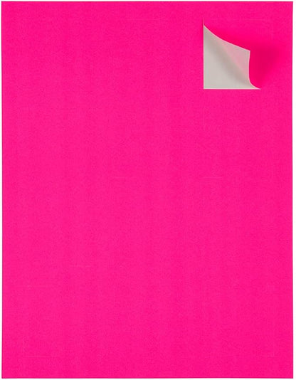 JAM PAPER Product & Container Labels - Square - 2 x 2 - Neon Pink - 120/Pack | Address Labels - TrueDesk