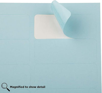 JAM PAPER Return Address Labels - Standard Mailing - 1 x 2 5/8 - Baby Blue - 120 Shipping Labels/Pack | Address Labels - TrueDesk