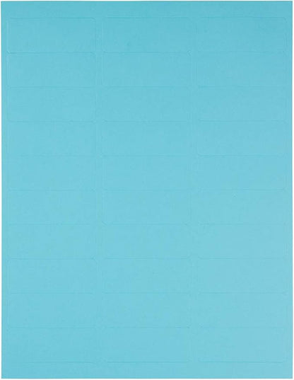 JAM PAPER Return Address Labels - Standard Mailing - 1 x 2 5/8 - Blue - 120 Shipping Labels/Pack | Address Labels - TrueDesk