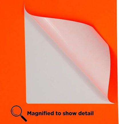 JAM PAPER Shipping Address Labels - 4 x 5 - Quarter Page/Extra Large - Neon Deep Red/Orange - 120/Pack | Address Labels - TrueDesk