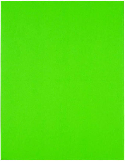 JAM PAPER Shipping Address Labels - Extra Large - 4 x 5 - Neon Green - 4 Labels per Page/120 Labels Total | Address Labels - TrueDesk
