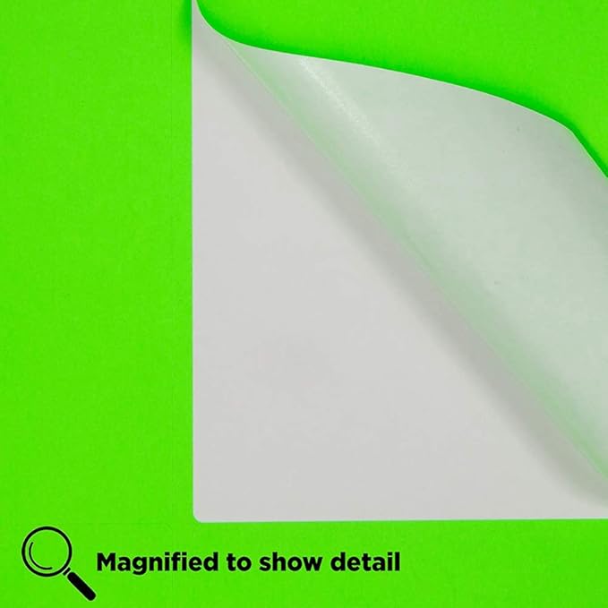 JAM PAPER Shipping Address Labels - Extra Large - 4 x 5 - Neon Green - 4 Labels per Page/120 Labels Total | Address Labels - TrueDesk