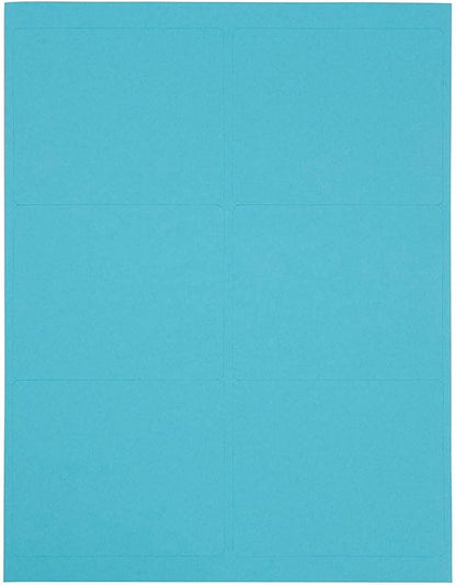JAM PAPER Shipping Address Labels - Large - 3 1/3 x 4 - Blue - 120/Pack | Address Labels - TrueDesk