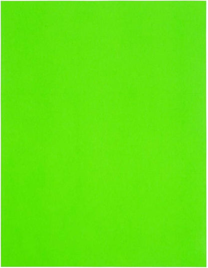 JAM PAPER Shipping Address Labels - Large - 3 1/3 x 4 - Neon Fluorescent Green - 120/Pack | Address Labels - TrueDesk