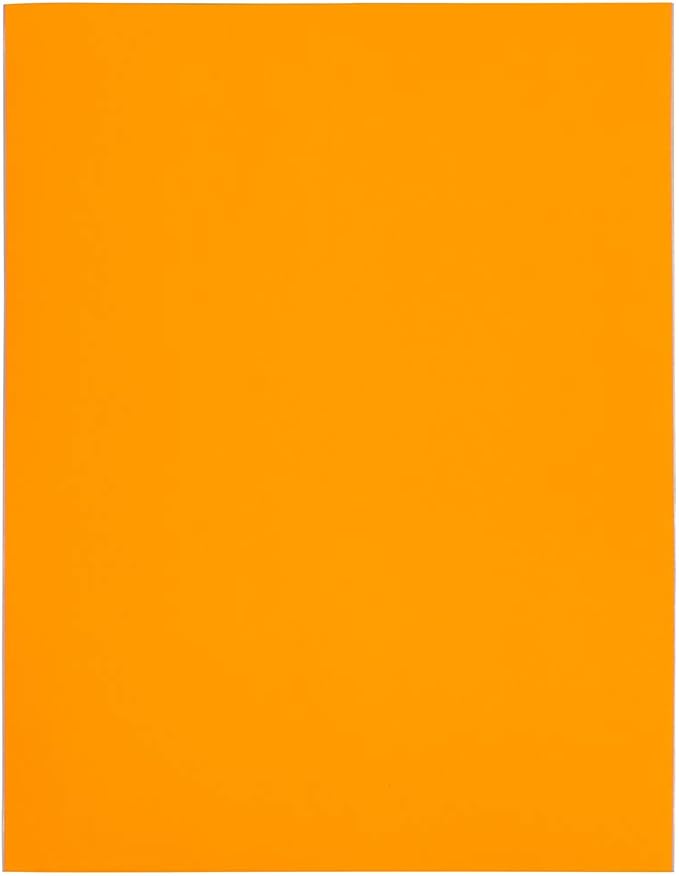 JAM PAPER Shipping Address Labels - Large - 3 1/3 x 4 - Neon Fluorescent Orange - 120/Pack | Address Labels - TrueDesk