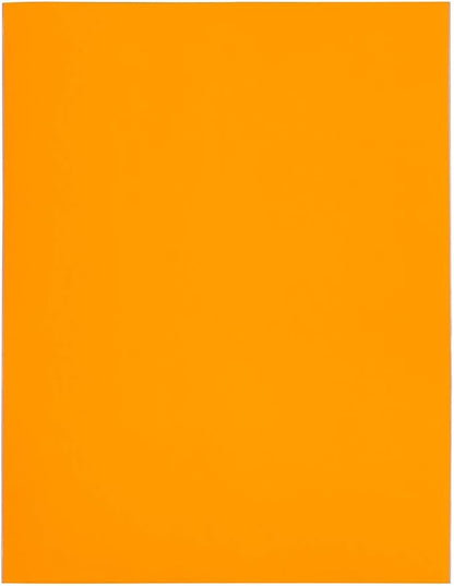 JAM PAPER Shipping Address Labels - Large - 3 1/3 x 4 - Neon Fluorescent Orange - 120/Pack | Address Labels - TrueDesk