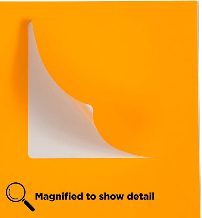JAM PAPER Shipping Address Labels - Large - 3 1/3 x 4 - Neon Fluorescent Orange - 120/Pack | Address Labels - TrueDesk