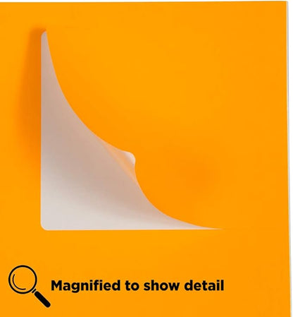 JAM PAPER Shipping Address Labels - Large - 3 1/3 x 4 - Neon Fluorescent Orange - 120/Pack | Address Labels - TrueDesk