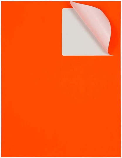 JAM PAPER Shipping Address Labels - Large - 3 1/3 x 4 - Neon Fluorescent Red/Orange - 120/Pack | Address Labels - TrueDesk