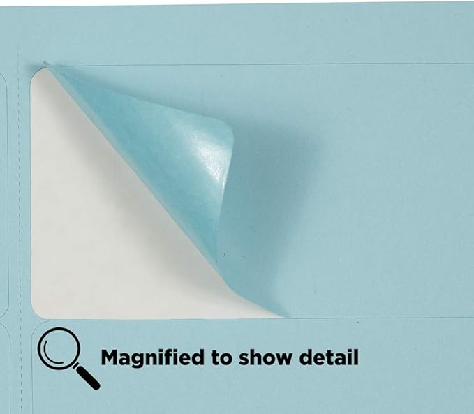 JAM PAPER Shipping Address Labels - Standard Mailing - 2 x 4 - Baby Blue - 120/Pack | Address Labels - TrueDesk