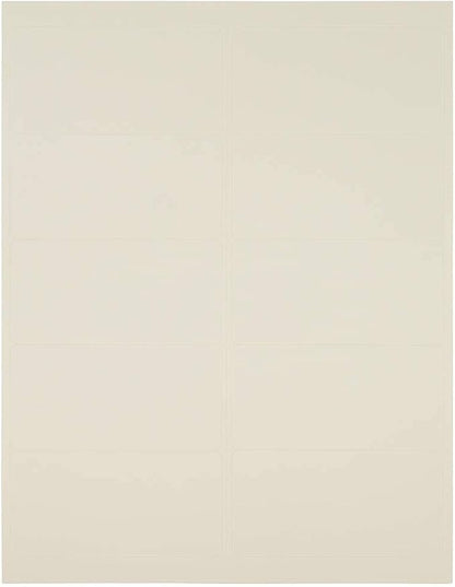 JAM PAPER Shipping Address Labels - Standard Mailing - 2 x 4 - Ivory - 120/Pack | Address Labels - TrueDesk