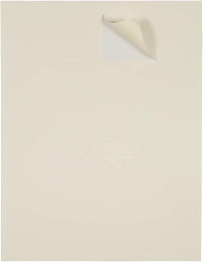 JAM PAPER Shipping Address Labels - Standard Mailing - 2 x 4 - Ivory - 120/Pack | Address Labels - TrueDesk
