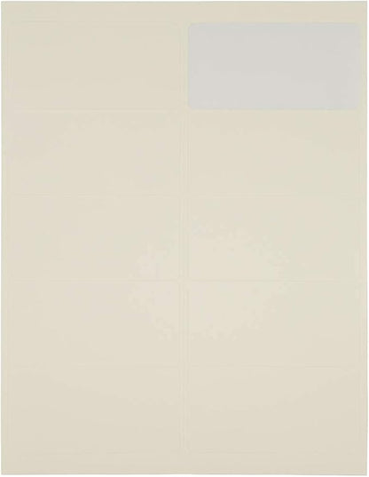 JAM PAPER Shipping Address Labels - Standard Mailing - 2 x 4 - Ivory - 120/Pack | Address Labels - TrueDesk