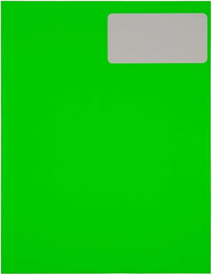 JAM PAPER Shipping Address Labels - Standard Mailing - 2 x 4 - Neon Fluorescent Green - 120/Pack | Address Labels - TrueDesk