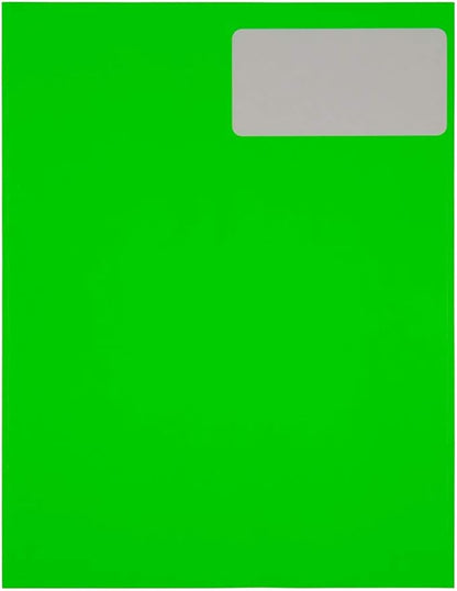 JAM PAPER Shipping Address Labels - Standard Mailing - 2 x 4 - Neon Fluorescent Green - 120/Pack | Address Labels - TrueDesk